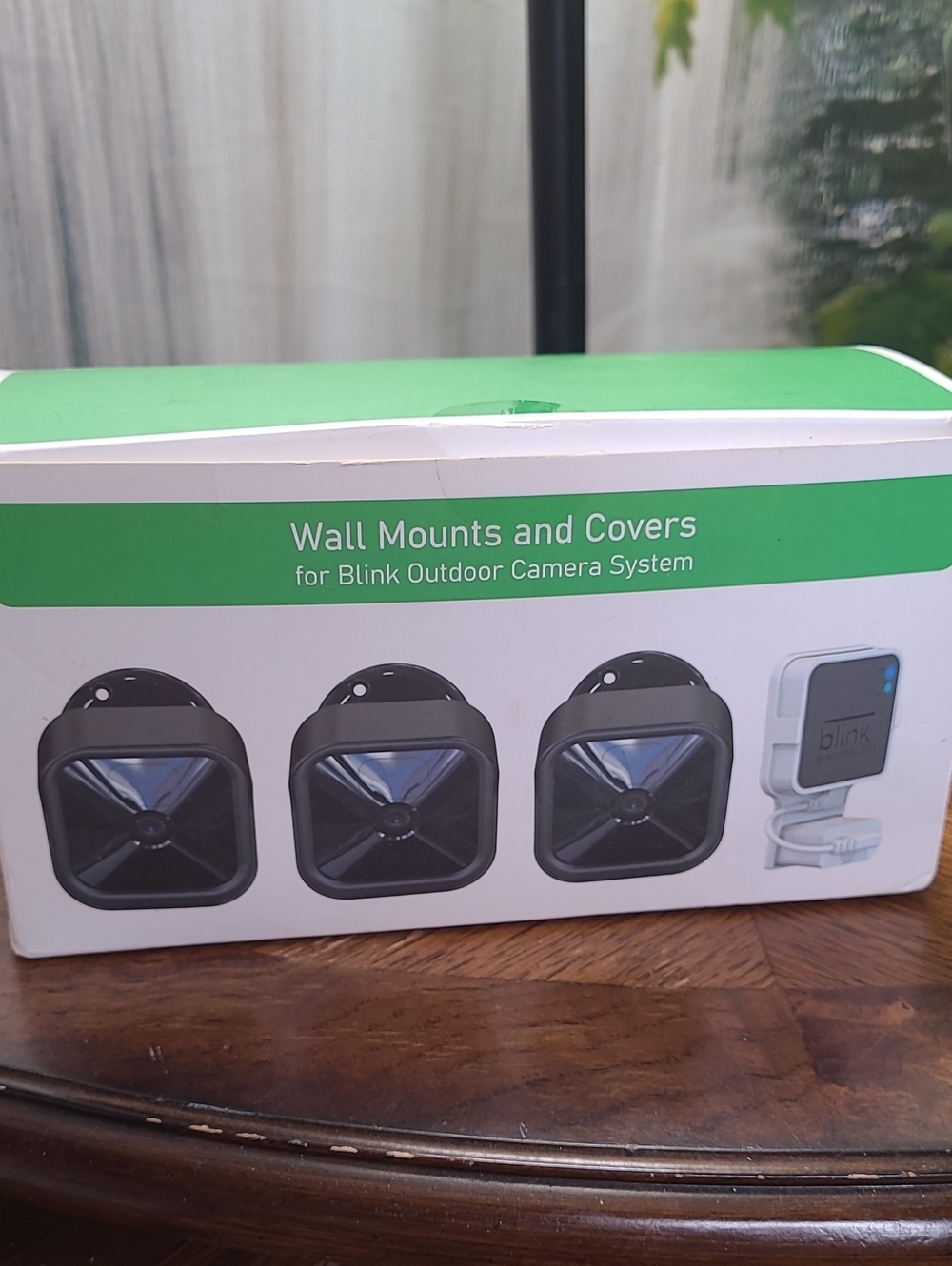 New in box! Blink Wall Mounts & Covers for Outdoor Camera System Set of 3 White